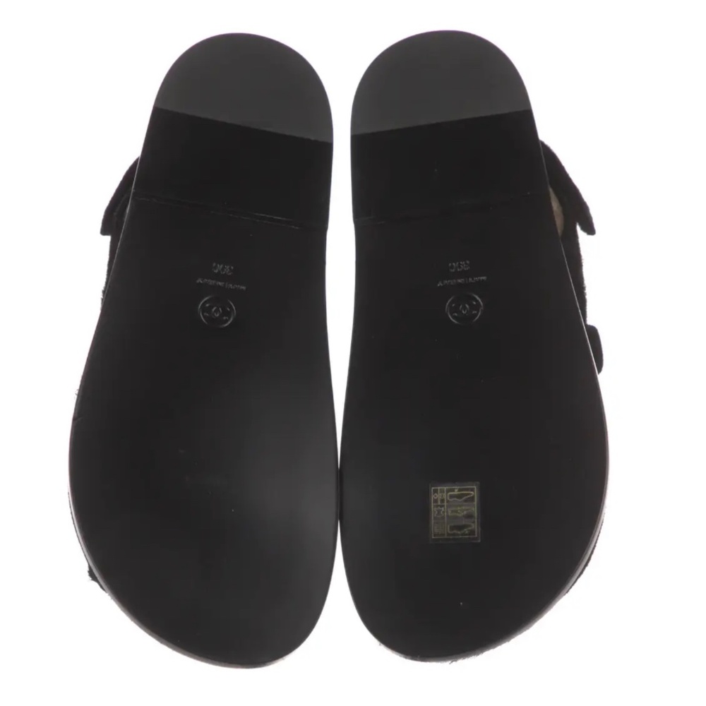 CHANEL PONYHAIR DAD SANDALS 35 Brand New Collectors Item! - Picture 5 of 10